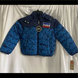 Kids Levi’s Winter Puffer Coat NWT